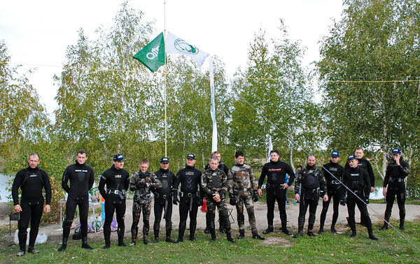 Завершились соревнования Тульского клуба подводных охотников