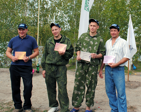 Завершились соревнования Тульского клуба подводных охотников